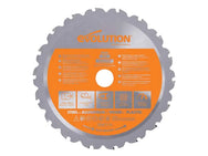 Evolution Multi-Material Saw Blade 165 x 20mm x 18T – – Now available at MTN Shop UK.