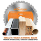 Evolution R185CCSX Circular Track Saw Kit 185mm 1600W 110V
