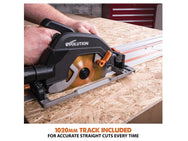 Evolution R185CCSX Circular Track Saw Kit 185mm 1600W 240V - imagen 2
