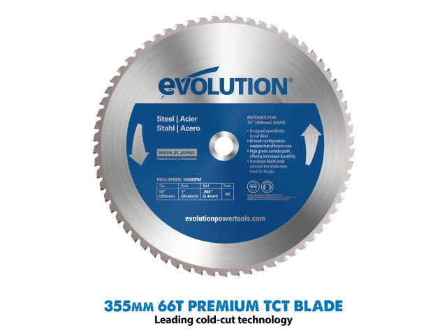 Evolution S355MCS Heavy-Duty Metal Cutting Mitre Chop Saw 2200W 240V – – Now available at MTN Shop UK. - imagen 2