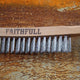Faithfull Lightweight Scratch Brush, Three Row