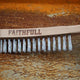 Faithfull Heavy-Duty Scratch Brush, Two Row