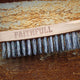 Faithfull Heavy-Duty Scratch Brush, Four Row