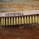Faithfull Brass Scratch Brush, Three Row