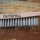 Faithfull Heavy-Duty Stainless Steel Scratch Brush, 3 Row