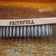 Faithfull Heavy-Duty Stainless Steel Scratch Brush, 4 Row