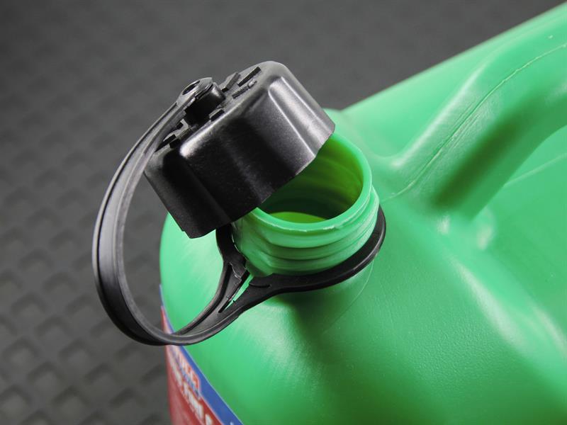 Faithfull Plastic Fuel Can Green 5 litre - imagen 4