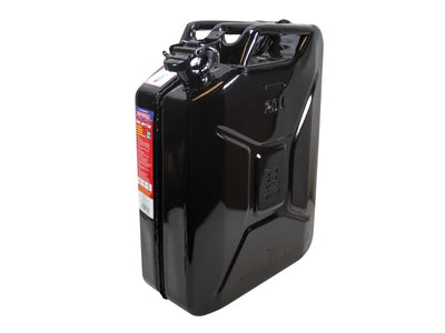 Faithfull Black Steel Jerry Can 20 litre – – Now available at MTN Shop UK.