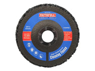Faithfull Cleaning Fleece Disc Coarse 125 x 22mm – – Now available at MTN Shop UK. - imagen 2