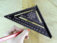 Faithfull Prestige Quick Roofing Square Black Aluminium 180mm (Metric) – – Now available at MTN Shop UK. - imagen 3