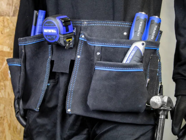 Faithfull Double Tool & Nail Pouch – – Now available at MTN Shop UK. - imagen 5