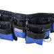 Faithfull Double Tool & Nail Pouch 2100D Nylon