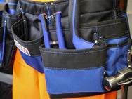Faithfull Double Tool & Nail Pouch 2100D Nylon – – Now available at MTN Shop UK. - imagen 3