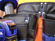 Faithfull Double Tool & Nail Pouch 2100D Nylon – – Now available at MTN Shop UK. - imagen 4