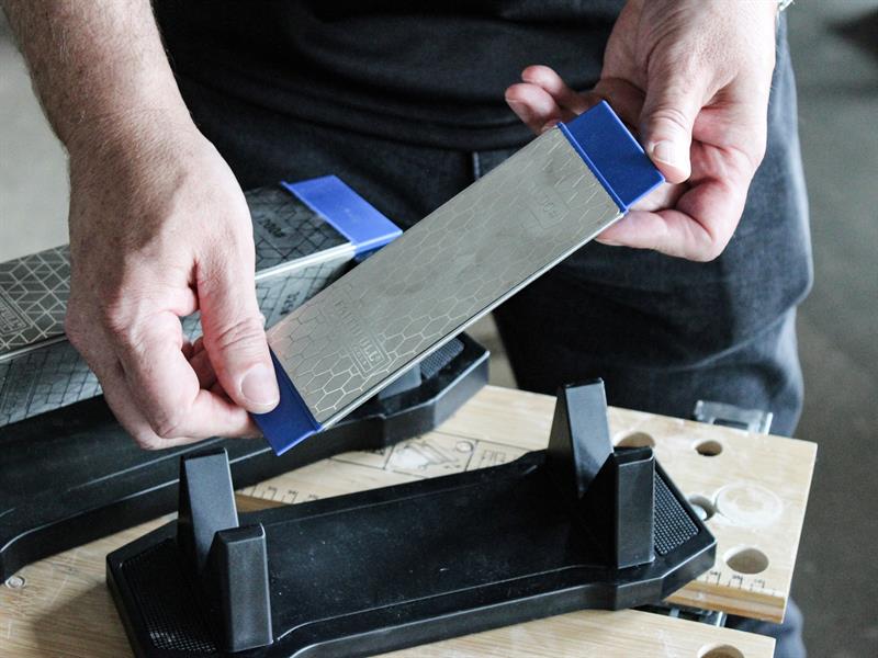 Faithfull Diamond Sharpening Tri-Stone 400, 1000 & 1200G - imagen 4