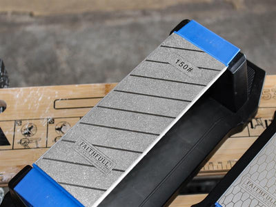 Faithfull Diamond Sharpening Tri-Stone 150, 325 & 1200G