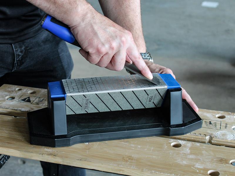 Faithfull Diamond Sharpening Tri-Stone 150, 325 & 1200G - imagen 3