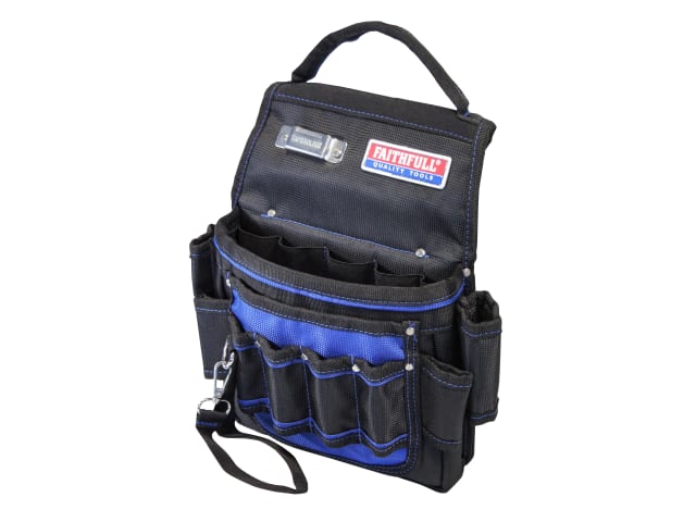Faithfull Electricians Tool Pouch 2100D Nylon – – Now available at MTN Shop UK. - imagen 2