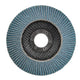 Faithfull Zirconia Abrasive Jumbo Flap Disc ZA80 125mm