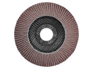 Faithfull Aluminium Oxide Flap Disc 125 x 22mm 120 Grit – – Now available at MTN Shop UK.