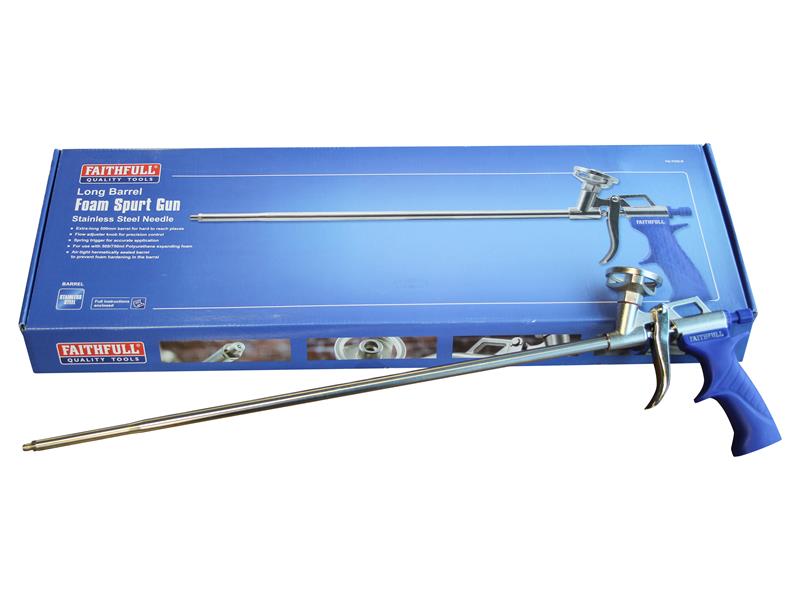 Faithfull Long Barrel Foam Spurt Gun - imagen 5