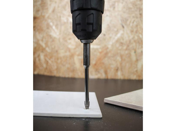 Faithfull Carbide Hard Tile & Glass Drill Bit