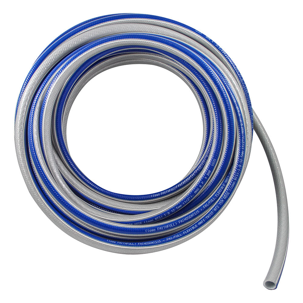Faithfull Flexible Anti-Twist Hose coiled in a tight roll - imagen 4