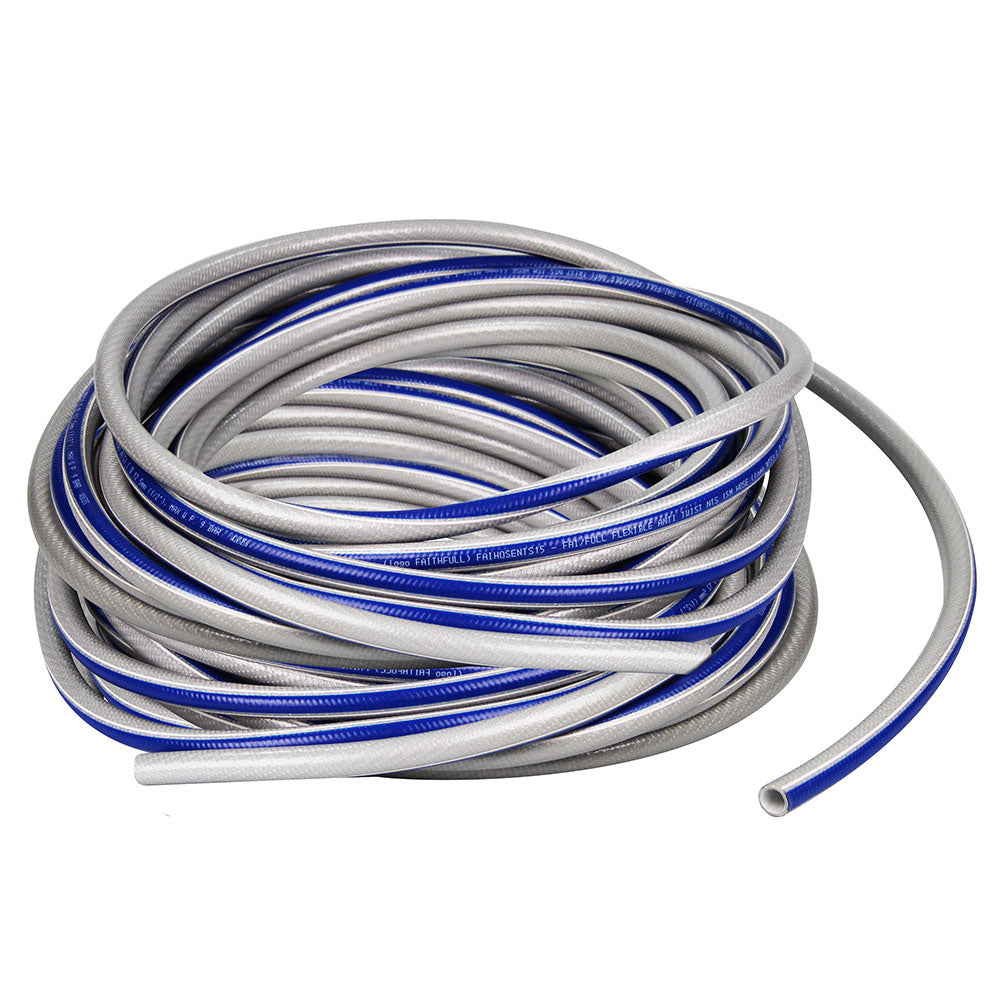 Faithfull Flexible Anti-Twist Hose coiled, multiple loops view - imagen 5