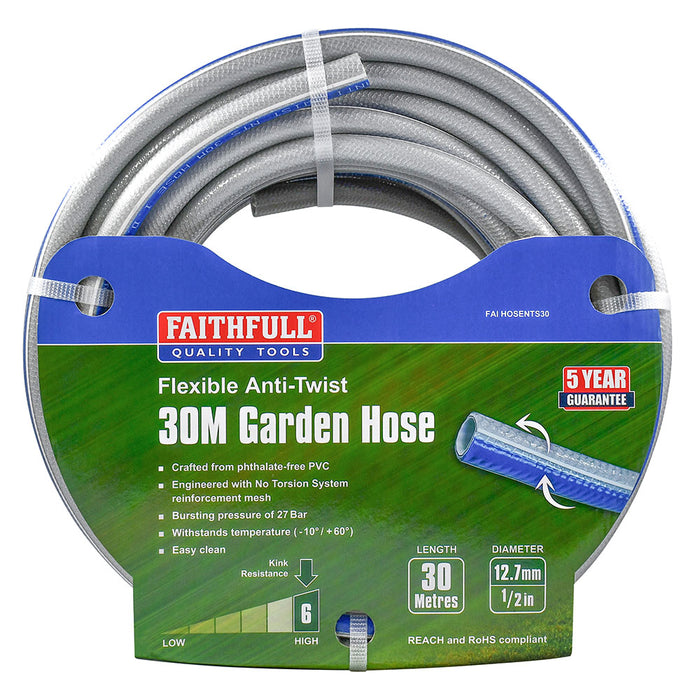Faithfull Flexible Anti-Twist Hose