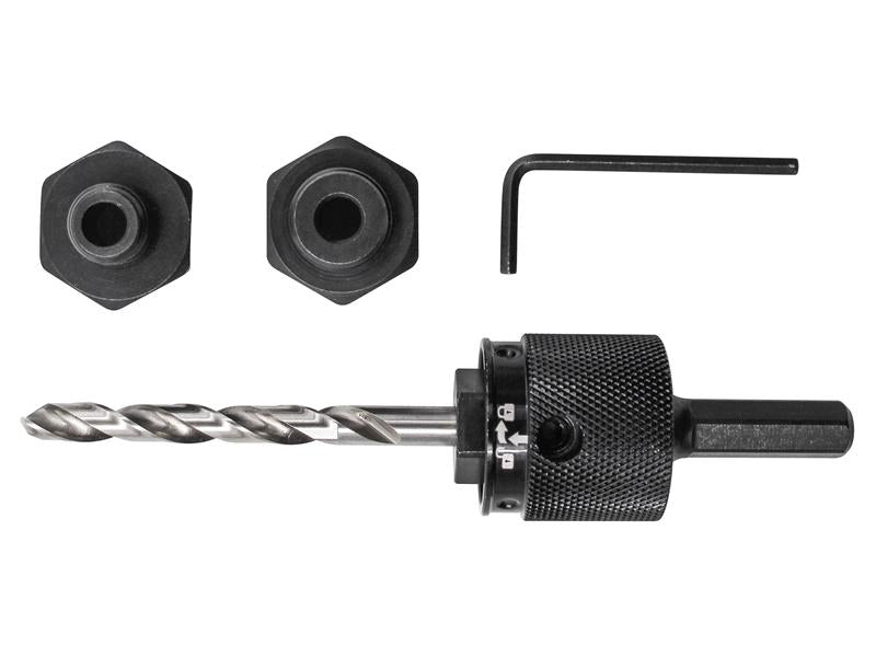 Faithfull Universal Quick Release Holesaw Arbor Set - imagen 2