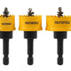 Faithfull Mini Holesaw Set, 3 Piece