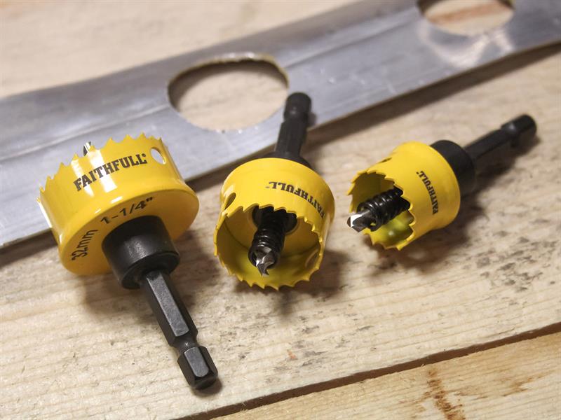 Faithfull Mini Holesaw Set, 3 Piece - imagen 3
