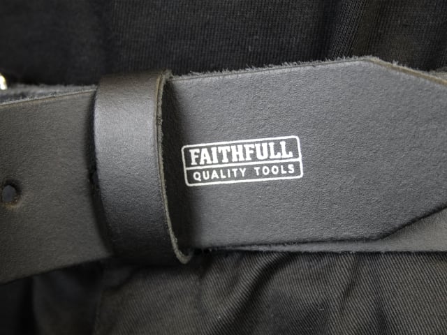 Faithfull Heavy-Duty Leather Belt – – Now available at MTN Shop UK. - imagen 2