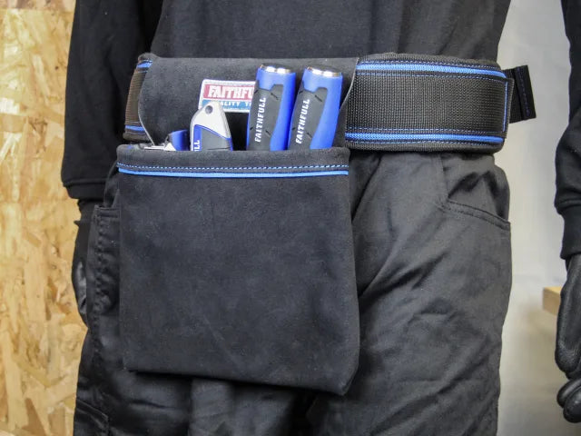 Faithfull Double Pocket Nail Pouch – – Now available at MTN Shop UK. - imagen 3