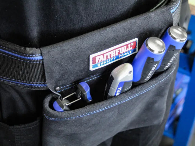 Faithfull Double Pocket Nail Pouch – – Now available at MTN Shop UK. - imagen 4
