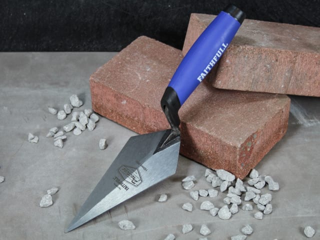 Faithfull Prestige Professional Brick Trowel Set, 4 Piece – – Now available at MTN Shop UK. - imagen 2
