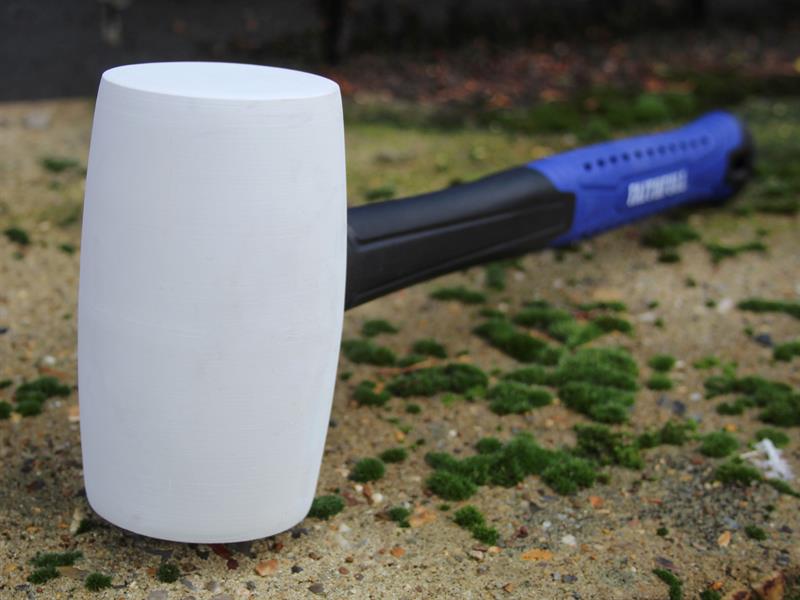 Faithfull White Fibreglass Mallet - imagen 2