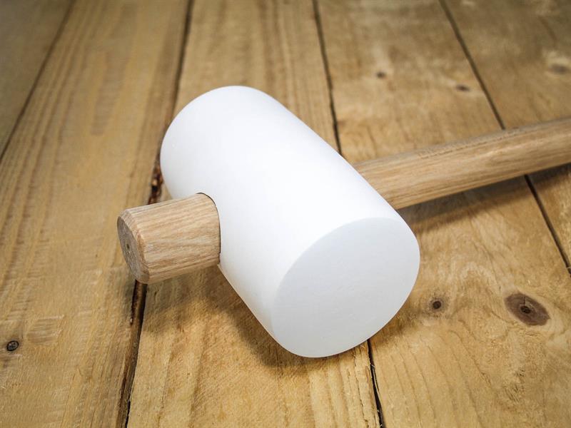 Faithfull FSC White Rubber Mallet - imagen 2