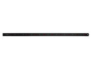 Faithfull Matt Black Stainless Steel Measuring Rule - imagen 4