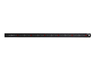 Faithfull Matt Black Stainless Steel Measuring Rule