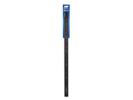 Faithfull Matt Black Stainless Steel Measuring Rule - imagen 3