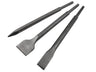 Faithfull SDS Plus Chisel Set, 3 Piece – – Now available at MTN Shop UK.