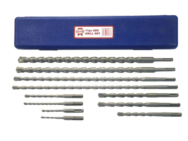 Faithfull SDS Plus Drill Bit Set, 11 Piece – – Now available at MTN Shop UK.