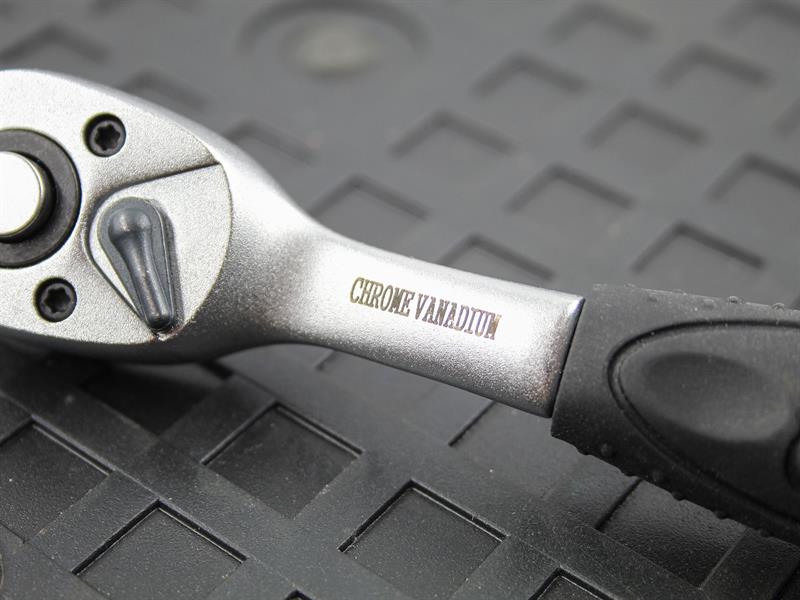 Faithfull 1/4in Drive Quick Release Ratchet Handle - imagen 2