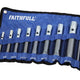 Faithfull Box Spanner Set, 8 Piece