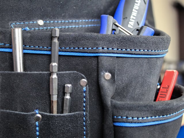 Faithfull Single Tool & Nail Pouch – – Now available at MTN Shop UK. - imagen 2