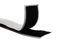 Faithfull Hook & Loop Self Adhesive Tape Black 20mm x 1m - imagen 2