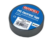 Faithfull PVC Electrical Tape Grey 19mm x 20m – – Now available at MTN Shop UK. - imagen 4