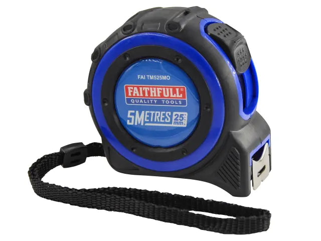 Faithfull Trade Tape Measure 5m (Width 25mm) (Metric Only) – – Now available at MTN Shop UK. - imagen 2