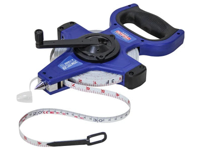 Faithfull Fast Rewind Open Long Tape 30m/100ft (Width 13mm) – – Now available at MTN Shop UK.